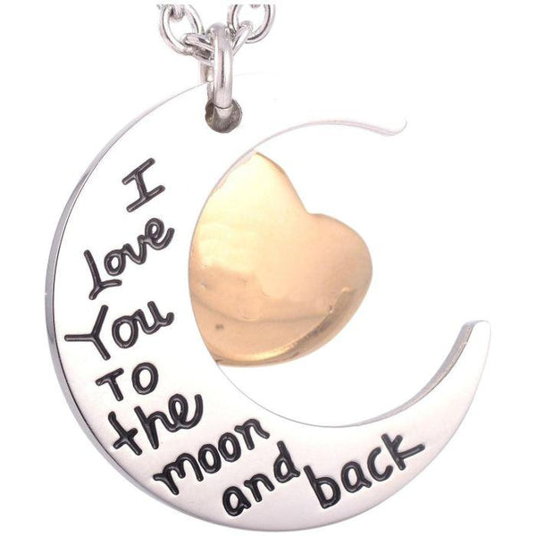 love you to the moon Cremation Jewelry